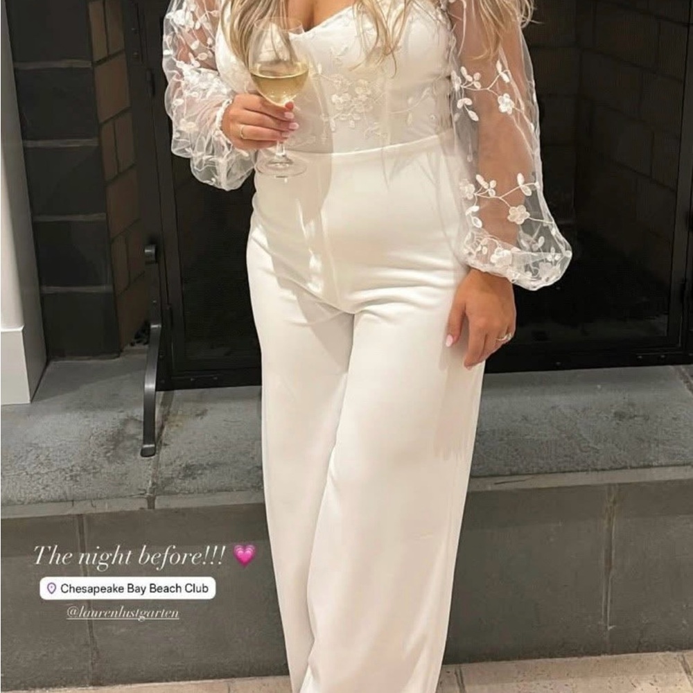 Elegant White Jumpsuit